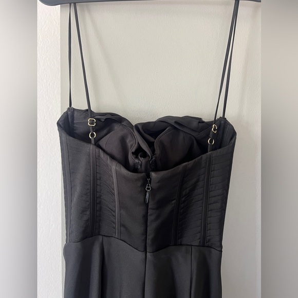 House of CB Charmaine Black Corset Maxi Dress - Picture 7 of 10